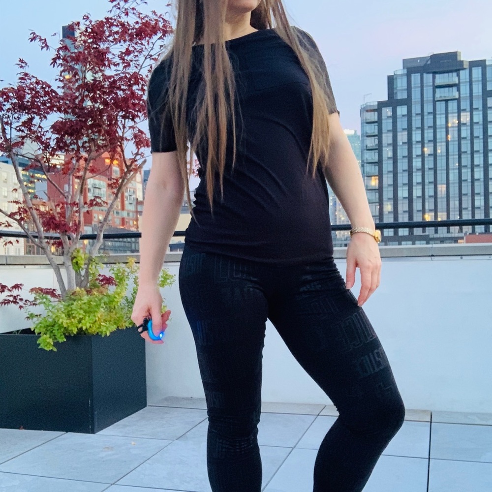 TopShop Sheer Transparent Back Basic Slim T-Shirt - Picture 7 of 16